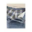 Dickies Light Wash Denim Straight Leg Flannel Lined Jeans