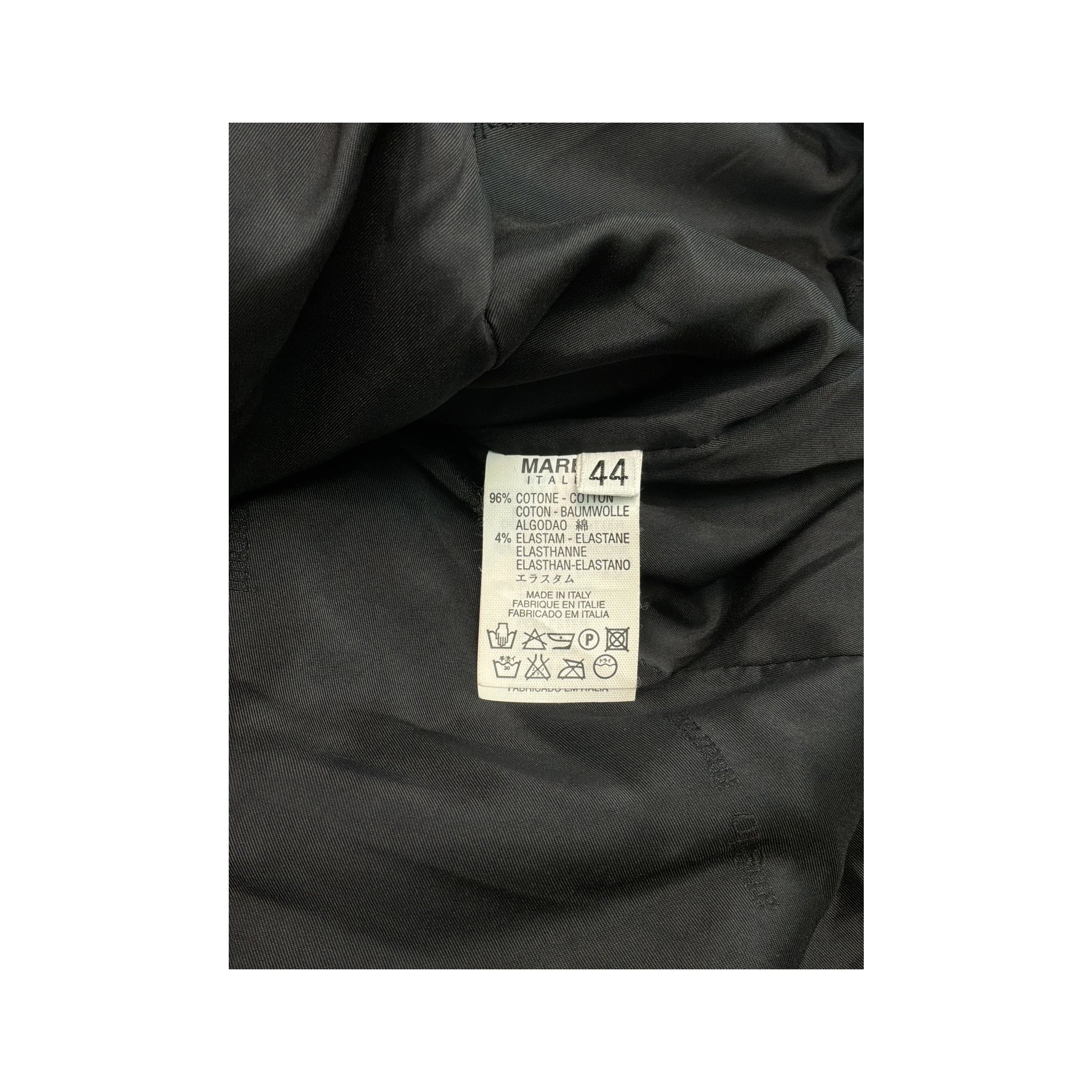 Angelo Marani Cinematic Print Cotton Velvet Jacket