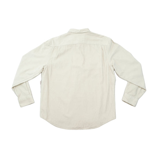 Old Navy Beige Cotton Corduroy Button-Up Shirt
