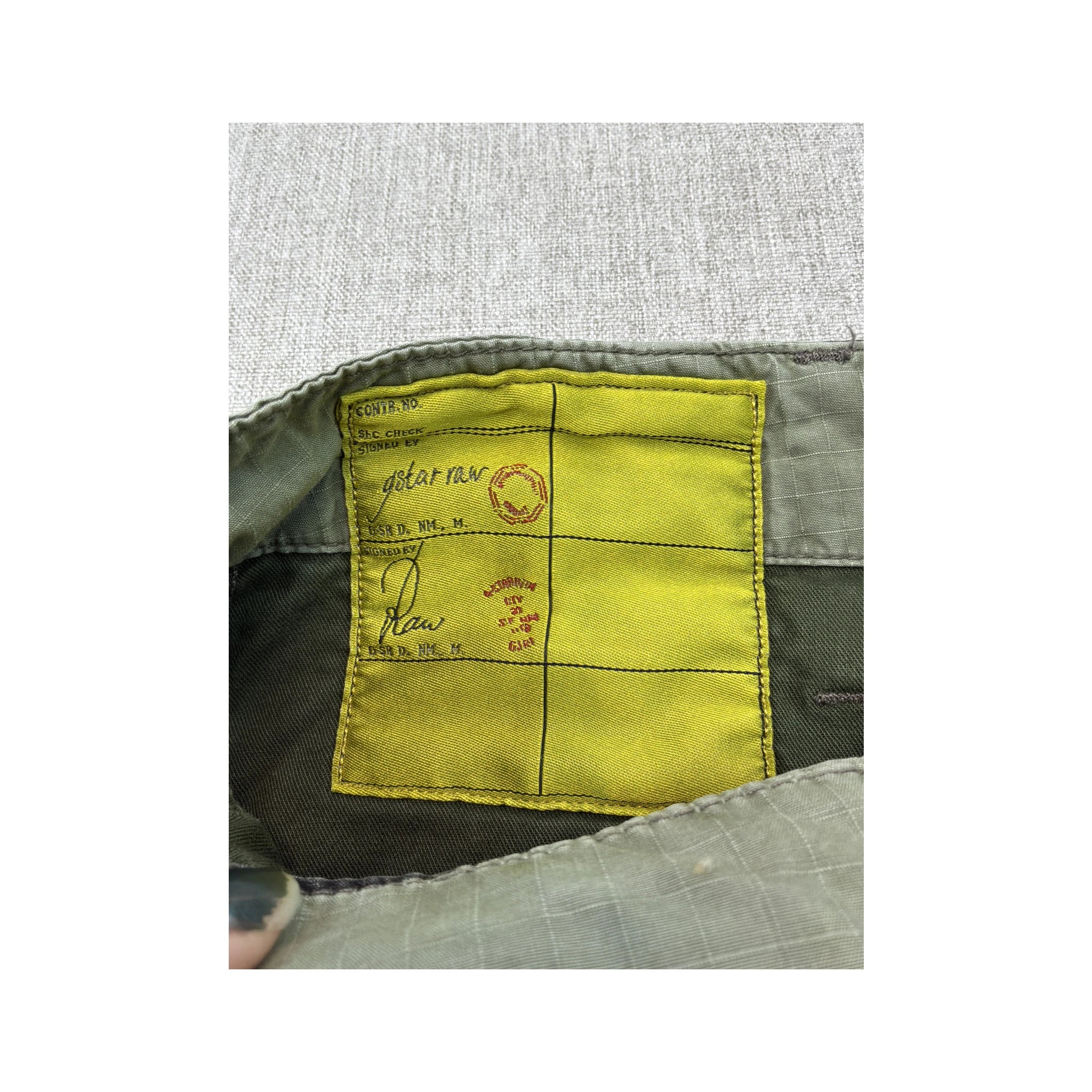 G-Star Raw Camouflage Ripstop Cargo Pants