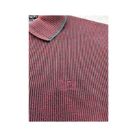 Limited Edition Vintage Cotton Blend Rib Knit Collared Sweater