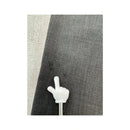 Vince Charcoal Pleated Cuffed Trousers
