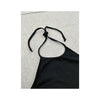 Américo Tavar Black Halter Tank Top
