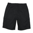 anko Black Cotton Cargo Shorts