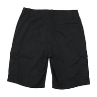 anko Black Cotton Cargo Shorts