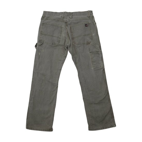 Dickies Vintage Gray Distressed Carpenter Cotton Work Pants