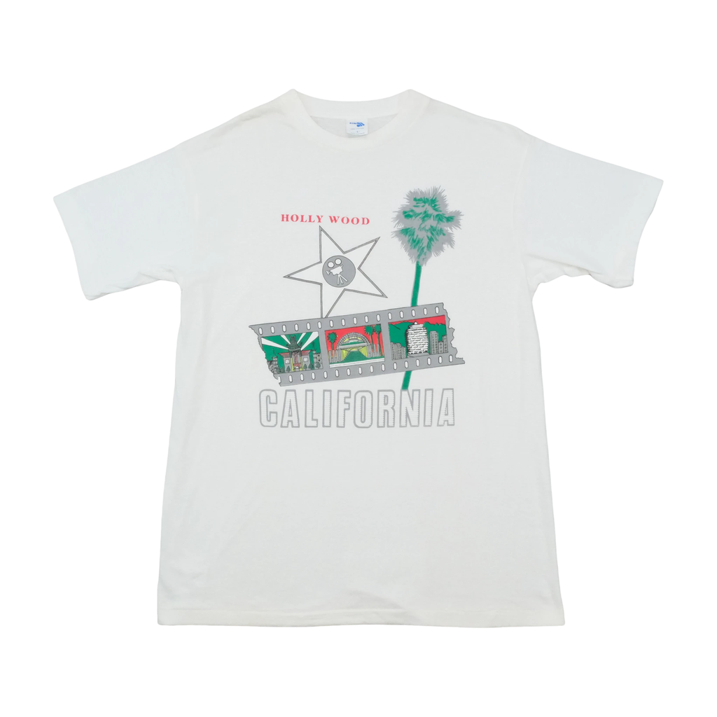 KING Vintage Hollywood California Graphic Cotton Shirt