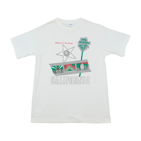 KING Vintage Hollywood California Graphic Cotton Shirt