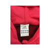 Sweatshirt com capuz Comprida Adidas Climalite Bicolor com Três riscas