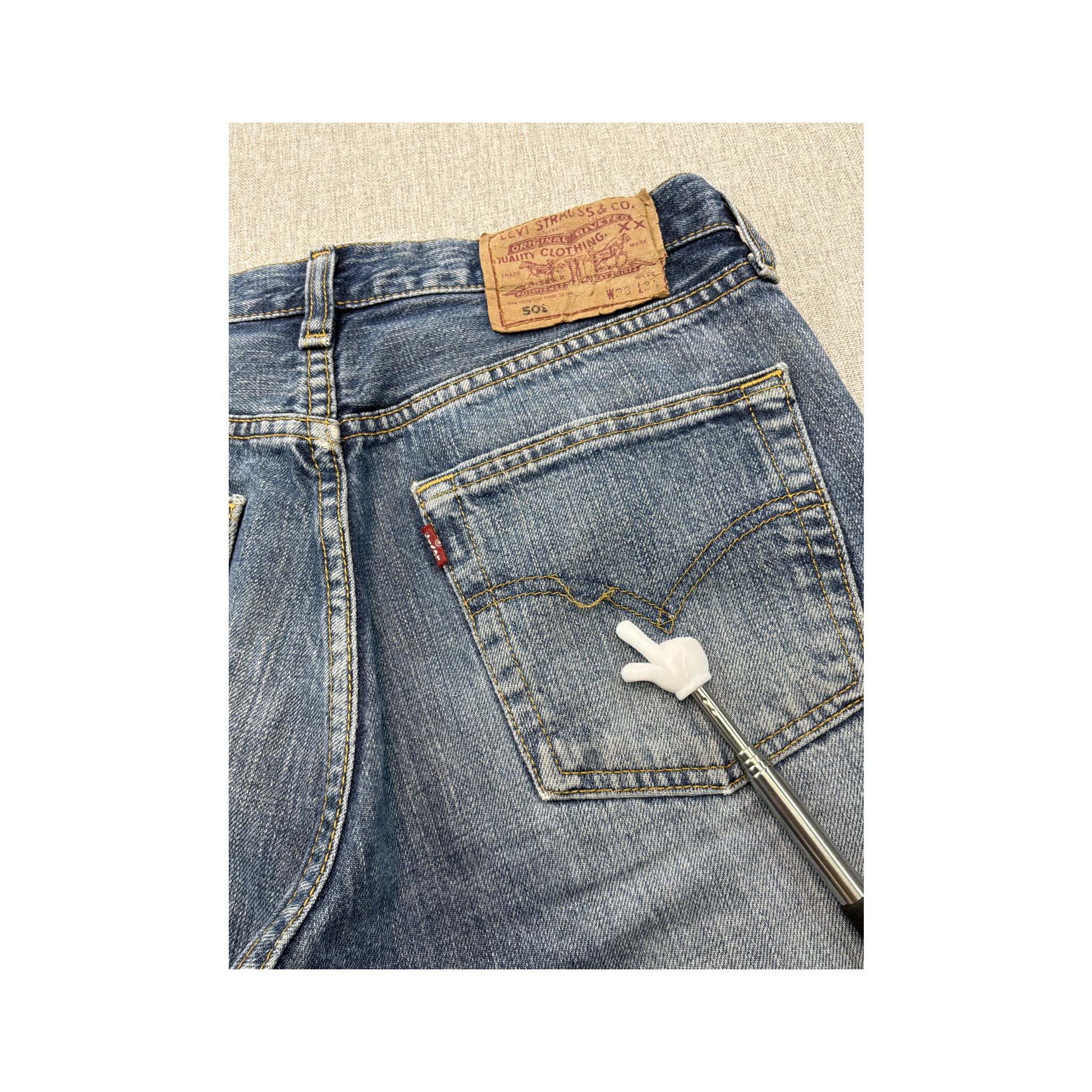 Levi Strauss & Co. Vintage Wash Relaxed Straight Jeans