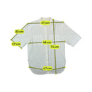 White Eyelet Pattern Button Up Shirt