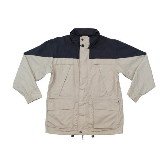 Vintage Two-Tone Utility Outdoor Jacket
