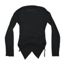 Nine Lives Studded Phoenix Handkerchief Hem Blouse