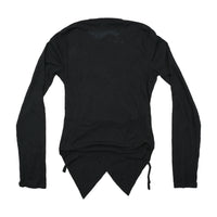 Nine Lives Studded Phoenix Handkerchief Hem Blouse