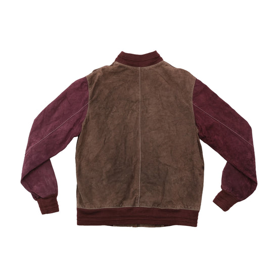 Paloma Piel Two-Tone Leather Bomber Jacket