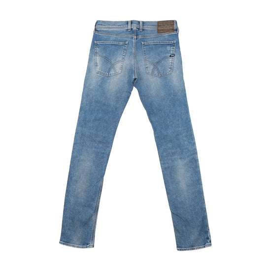 GAS Faded Wash Stretch Denim Jeans