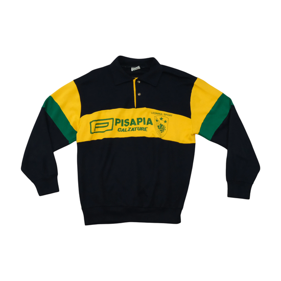 Vintage Color Block Rugby Style Cotton Shirt