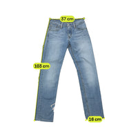 Levi's 511 Light Wash Slim Fit Tapered Jeans