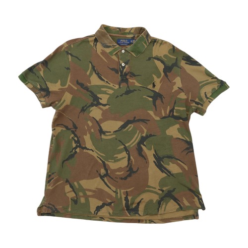 Polo Ralph Lauren Camouflage Cotton Piqué Polo Shirt