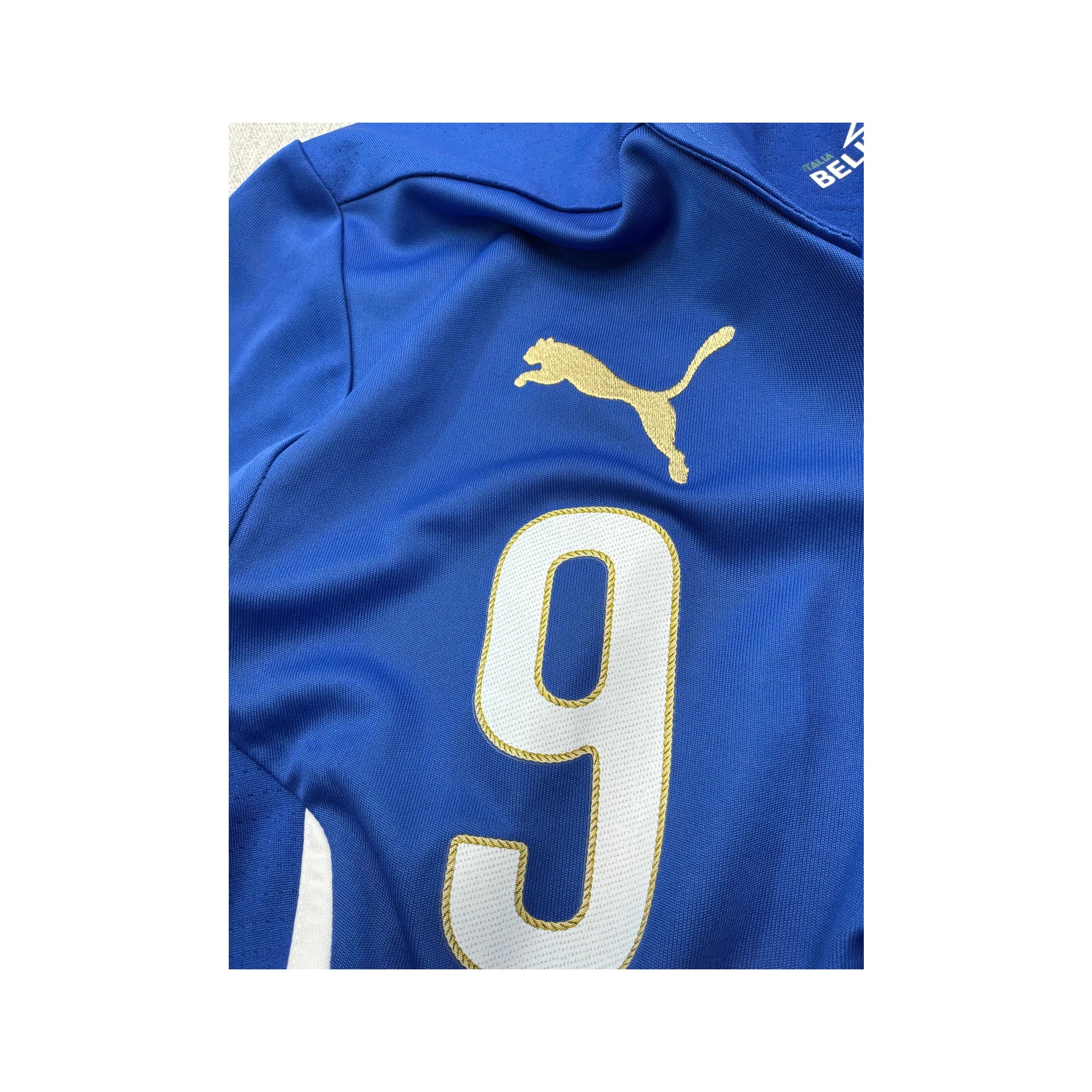 Puma Italy Balotelli #9 Football Jersey Polo