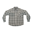 Camisa Sea Barrier Basic em algodão verde em xadrez