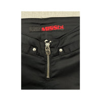 Miss Sixty Low Rise Zip Front Slim Pants