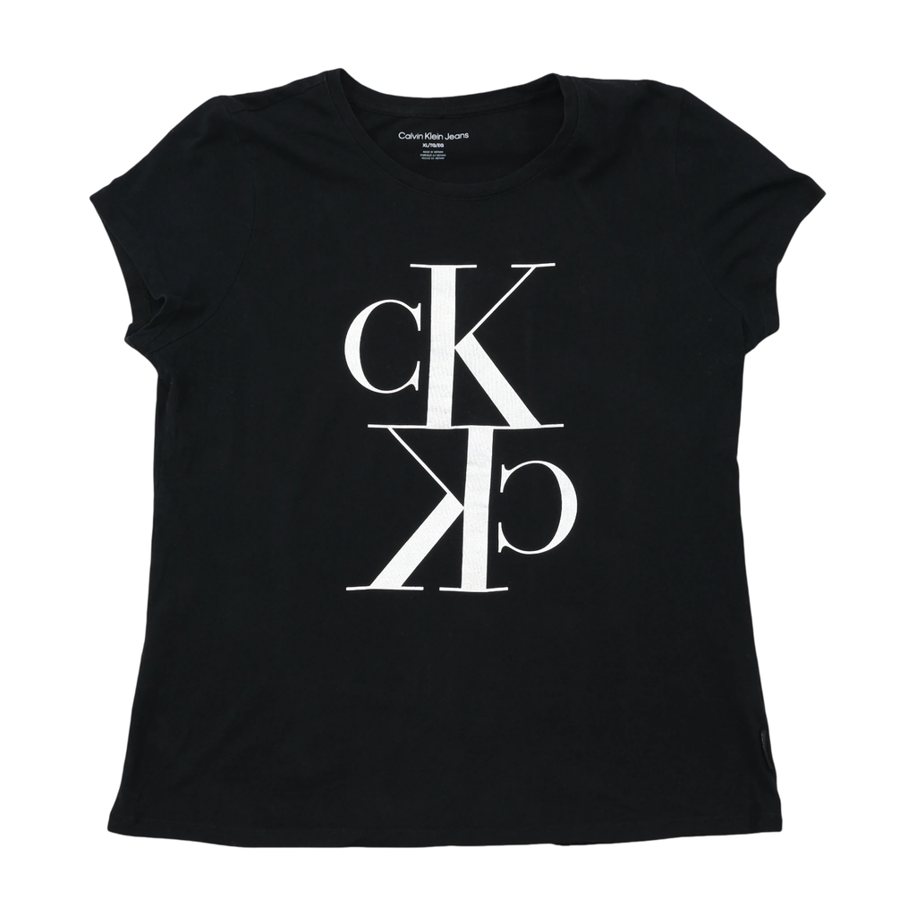 T-shirt Calvin Klein Jeans Oversized em algodão com logótipo CK
