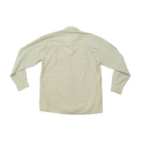 Youkon Beige Micro Stripe Button Down Shirt