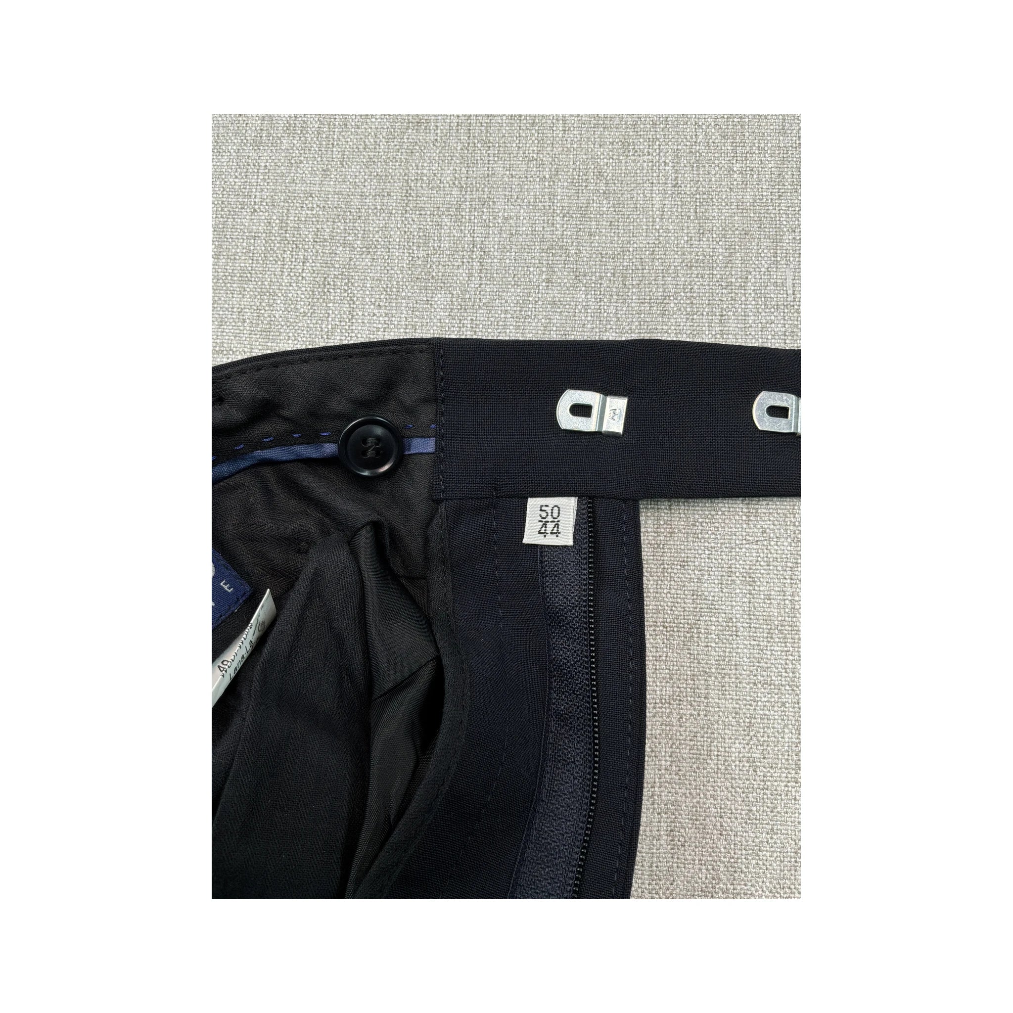 KENZO Black Wool Dress Pants