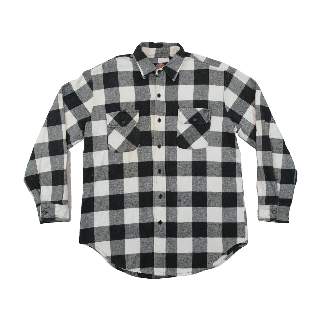 Dickies Buffalo Plaid Cotton Button Up Shirt