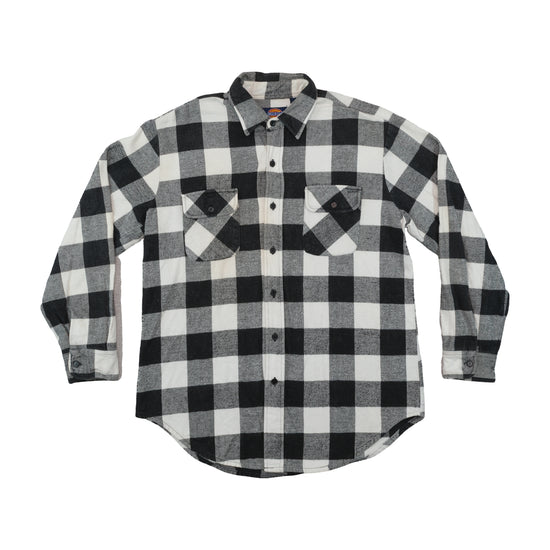 Dickies Buffalo Plaid Cotton Button Up Shirt