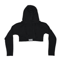 Diesel Cropped Logo Hoodie