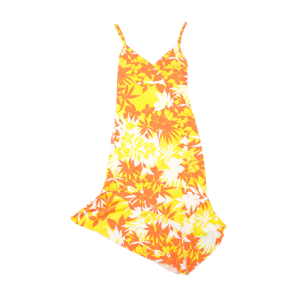 Pimkie Floral Handkerchief Hem Slip Dress