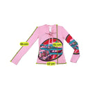 Custo Graphic Tie Neck Cotton Long Sleeve T-shirt (Repriced)