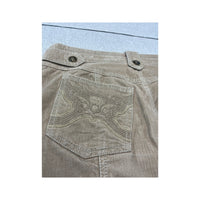Marella Sport Beige Embroidered Pocket Mini Skirt