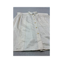 I Blues Pleated Front Button-Up Blouse