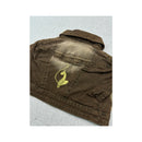 Baby Phat Embroidered Cropped Short Sleeve Jacket
