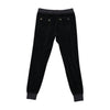 Juicy Couture Black Velour Jogger Pants