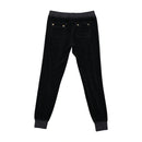 Juicy Couture Black Velour Jogger Pants