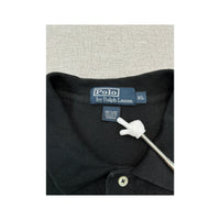 Polo by Ralph Lauren Black Cotton Long Sleeve Polo Shirt
