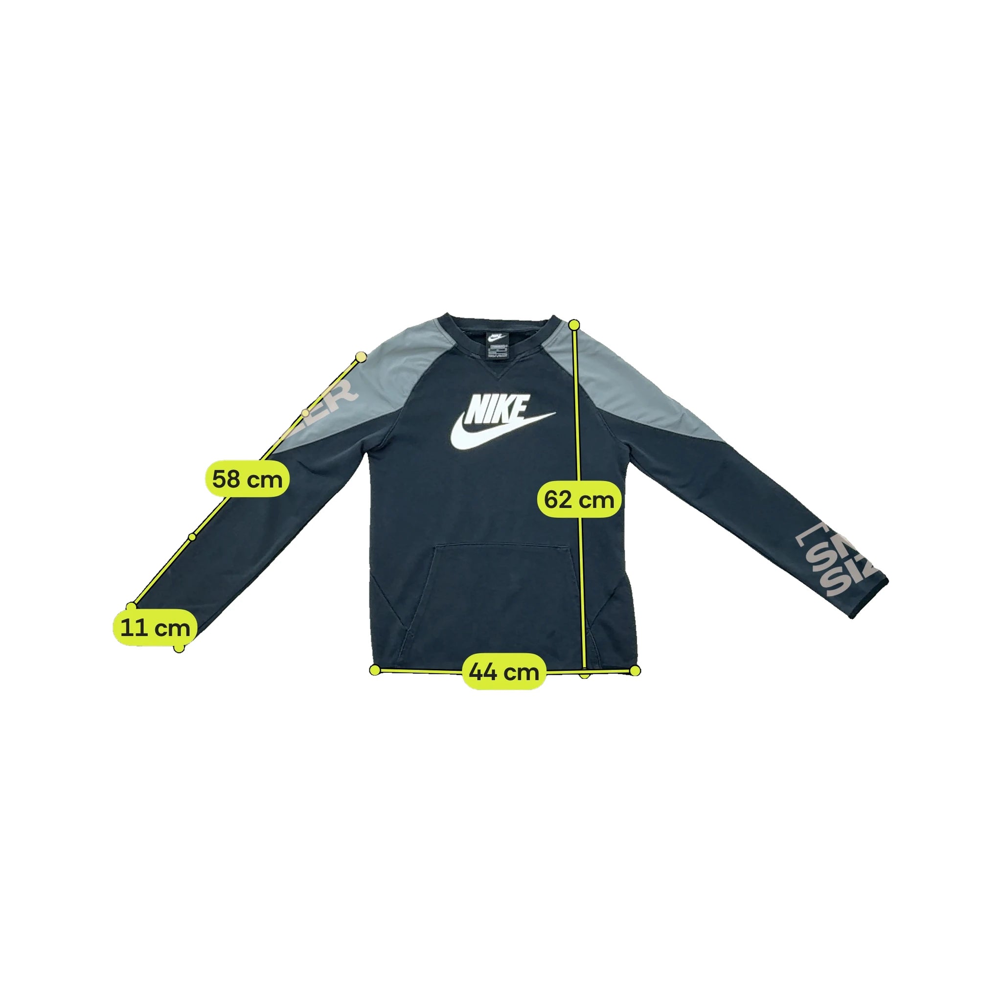 Nike Colorblock Raglan Crewneck Sweatshirt