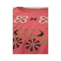 Embroidered Sequin Floral Sweater (repriced)