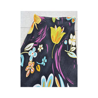 Madelaine Floral Print Flared Midi Skirt