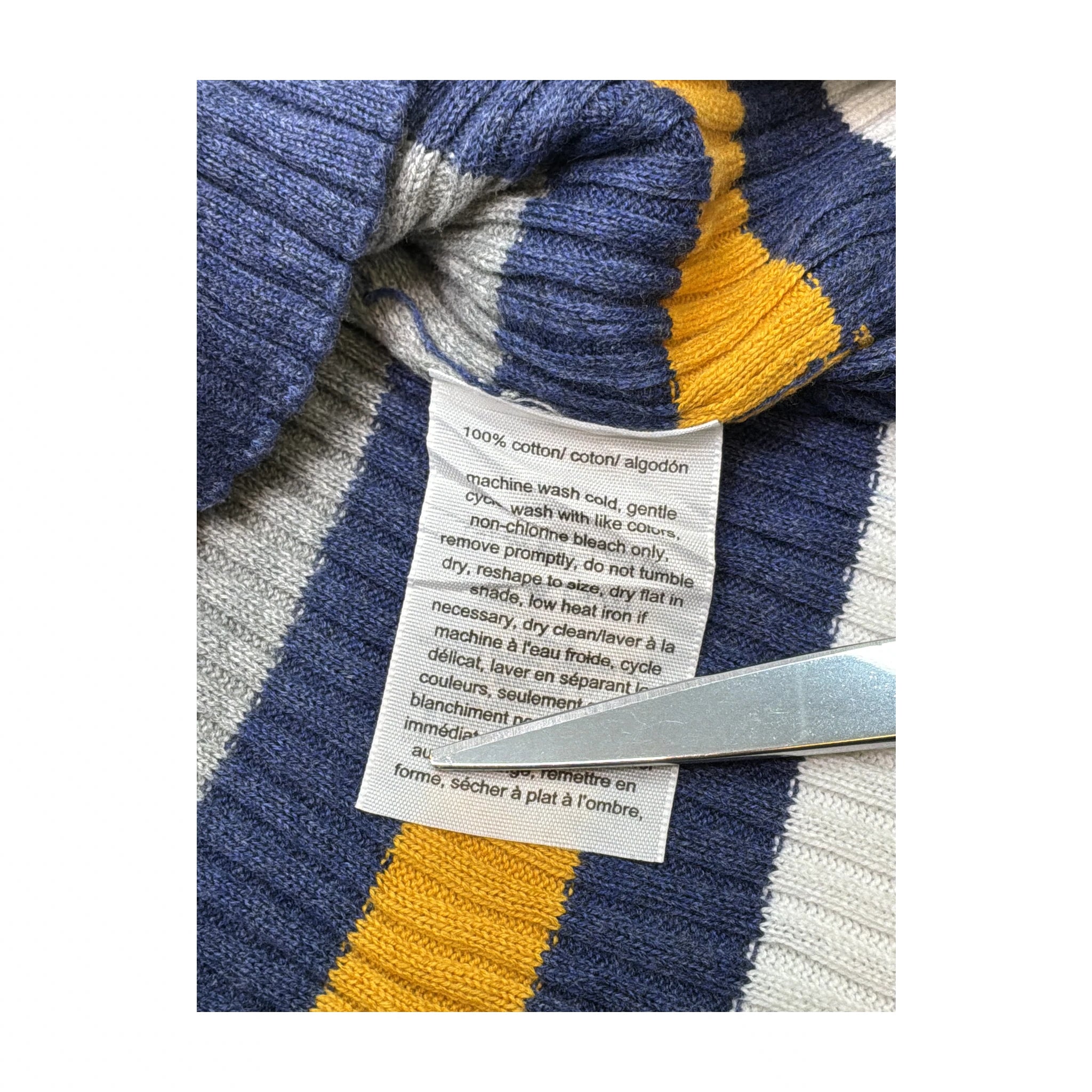 Tommy Jeans Ribbed Striped Crewneck Sweater