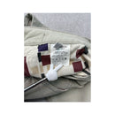 Marithé + François Girbaud Beige Embroidered Flap Pocket Five-Pocket Jeans