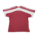 adidas Color Block Stripe Shoulder Cotton Shirt
