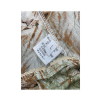 Lefato Tiger Print Stretch Flare Pants