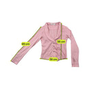 Coconuda Asymmetric Rhinestone Trim Blouse