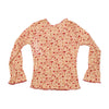 Blusa Pull Shop floral de Manga de Sino