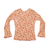 Blusa Pull Shop floral de Manga de Sino
